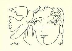 Picasso, Pablo - Face of Peace X